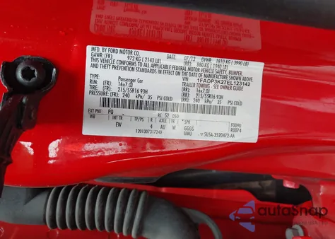 2014 Ford Focus Se z USA, uszkodzony, nr VIN 1FADP3K27EL123142